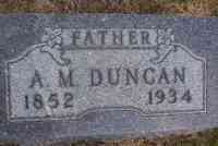 Andrew DUNCAN - Grave
