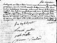 Louise PAILLE - 1798 marriage (part 2)