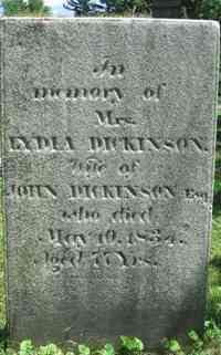 Lydia EASTMAN - Grave
