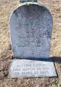 Joseph EATON - Grave