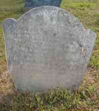 Elizabeth EDWARDS - Grave  Here Lies ye Body of Mrs. Elisabeth Huntington ye Wife of Mr. Jabez Huntington ye Daughter of the  Reverend Timothy Edwards of ye Town of