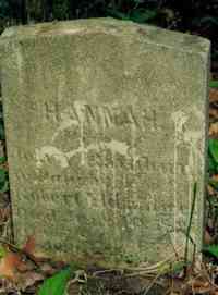 Hannah ELDRED - Grave