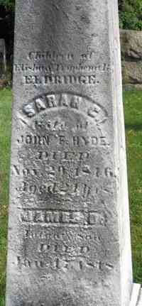 Sarah C. ELDRIDGE - Grave