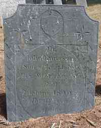 John EMERSON - Grave  Mr John Emerson  son of Rev John & Mrs Sabra Emerson  died 24 June 1820  in the 40 year of his age