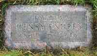 Henry ENDRES - Grave