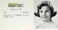 Eleanor Anne EQUI - 1955 Tufts College yearbook