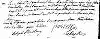 Marie Hippolyte (Apolline) PAYMENT dite LARIVIERE (PAIEMENT) - 1793 marriage