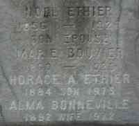 Horace Anthony ETHIER - Grave