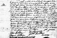 Eloyse (Eloise) LEBLANC - 1832 marriage