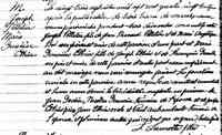 Joseph PELLETIER - 1793 marriage