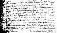 Athanase HUBOU dit DESLONGCHAMPS - 1764 marriage