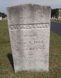 Stephen EVANS - Grave