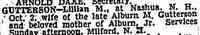 Lillian Maude FEIGE - New York Times New York, New York October 4, 1953