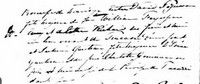 Julienne GAUTREAU - 1836 marriage