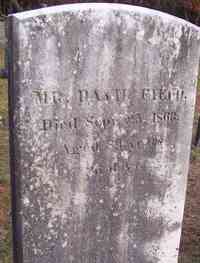 David FIELD - Grave