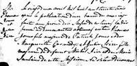 Marie Julie FINN - 1833 marriage