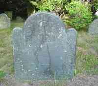 Samuel FISH - Grave  Here lieth ye body/of Captn Samuel Fish/who died Febry ye 27/1733 in ye 77th year/of his age.