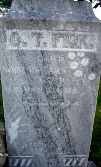 Orville Thompson FISK - Grave