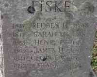 George W FISKE - Grave
