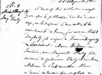 Marguerite FLAHARTY - 1824 marriage