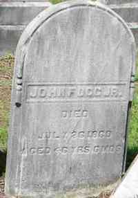 John FOGG - Grave