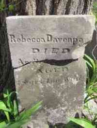 Rebecca FOUTS - Grave