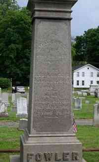 Amos FOWLER - Grave