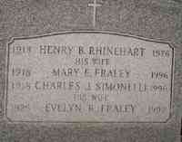 Charles Joseph SIMONELLI - Saint Josephs Cemetery Saint Francis Xavier #76 Pittsfield, Massachusetts  Thanks to Frank J. Leskovitz