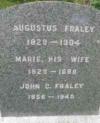 Friedrich August "Augustus" FRÖHLICH - Grave - Pittsfield Cemetery, Pittsfield, Massachusetts