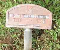 John G FRANCLEMONT - Grave