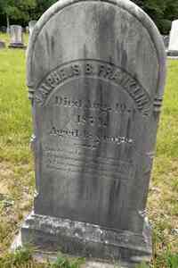 Alpheus Burrill FRANKLIN - Grave