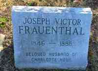 Joseph Victor James FRAUENTHAL - Grave