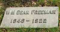 William Dean FREEMAN - Grave