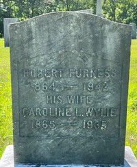 Robert FURNESS - Grave