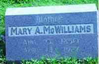 Mary Ann FURSEE - Grave