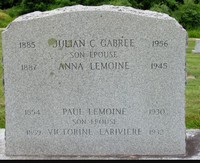 Julian Carl GABREE - Grave