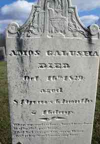 Amos GALUSHA - Grave