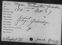 Myron Melancton GALUSHA - Birth Vermont, Vital Records, 1760-1954