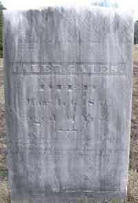 Caleb GATES - Grave