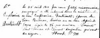 Marie Euphronsine GAUDREAU (GAUTREAU) - Death