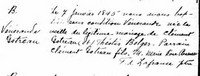 Venerande GAUTREAU - Baptism