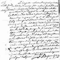 Archange BADAILLAC - 1810 marriage
