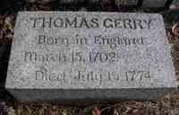 Thomas GERRY - Grave