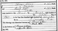 Sarah Ann Susan WEBB - 1822 marriage