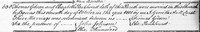 Thomas GIBSON - 1801 marriage