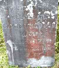 Abel GILLETT - Grave