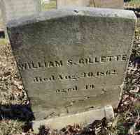 William S. GILLETTE - Grave