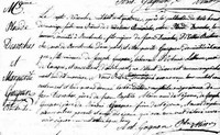 Marguerite GOGUEN - 1814 marriage
