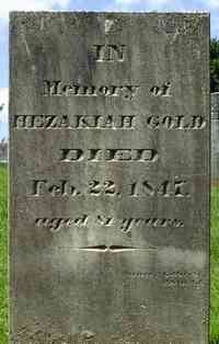 Hezakiah GOLD - Grave