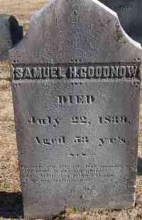 Samuel Howe GOODNOW - Grave